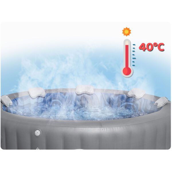 Pripučiama SPA vonia „Lay-Z Santorini Pro“, 7 asmenų, „Bestway 6001T“,