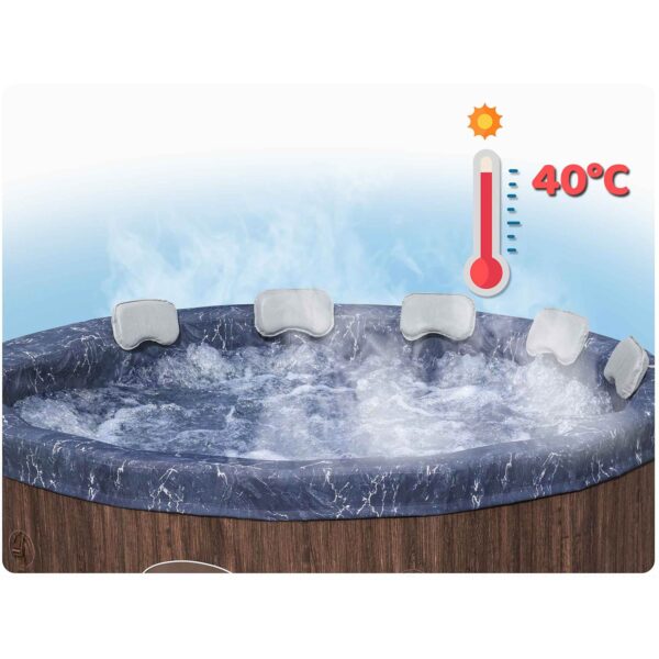 Dmuchane-SPA-Lay-Z-Toronto-7-osobowe-hydromasaz-WiFi-Bestway-6001W-Baseny-gt-Dmuchane-SPA-gt-Dmuchane-SPA-Bestway-5 Pripučiama vandens masažo vonia „Lay-Z Toronto“, 7 asmenų, su hidromasažu, „Bestway 6001W“, su WiFi