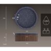 Dmuchane-SPA-Lay-Z-Toronto-7-osobowe-hydromasaz-WiFi-Bestway-6001W-Baseny-gt-Dmuchane-SPA-gt-Dmuchane-SPA-Bestway-7 Pripučiama vandens masažo vonia „Lay-Z Toronto“, 7 asmenų, su hidromasažu, „Bestway 6001W“, su WiFi