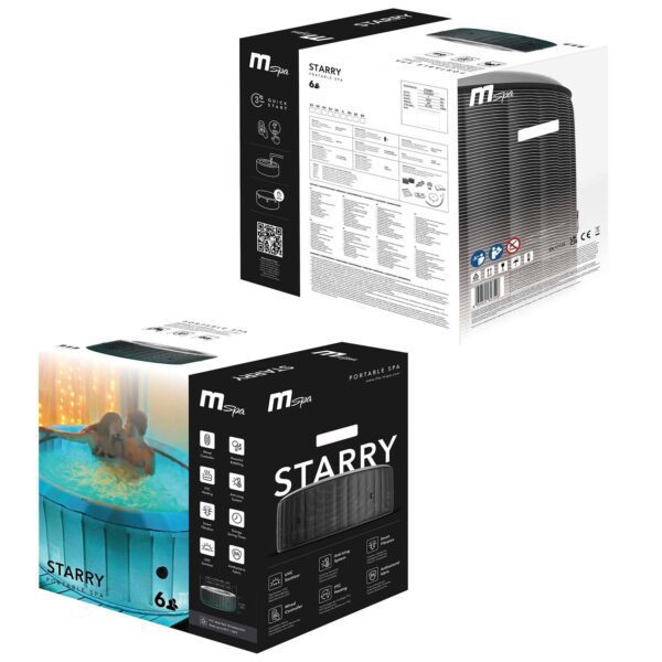 Pripučiamas SPA baseinas „Starry“ 6 asmenims