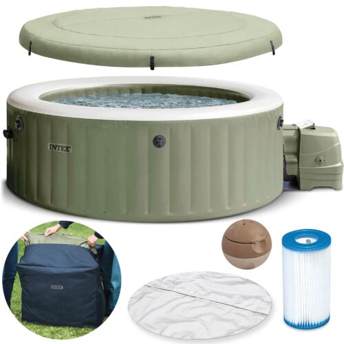 Pripučiama SPA su hidromasažu 4 asmenims INTEX 28426NP