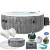 Pripučiama SPA su hidromasažu 4 asmenims INTEX 28440