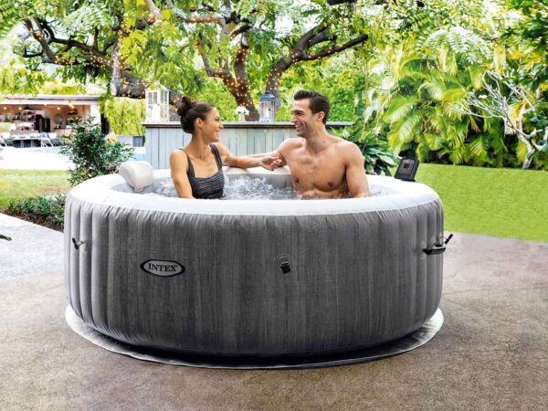 Pripučiama SPA su hidromasažu 4 asmenims INTEX 28440
