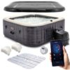 Pripučiama SPA su hidromasažu 4 asmenims INTEX 28450