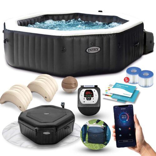 Pripučiama SPA su hidromasažu 4 asmenims INTEX 28458