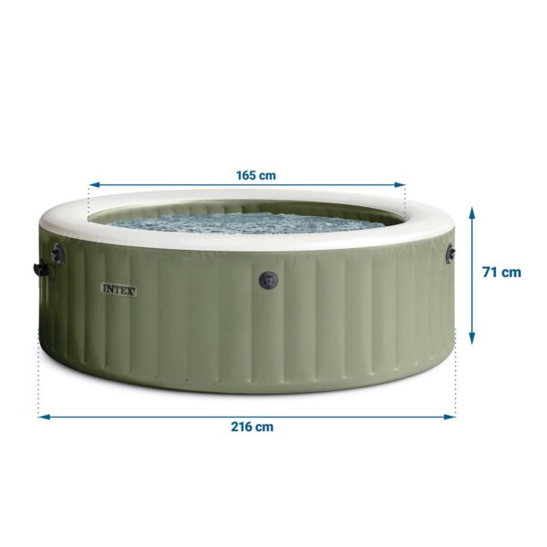 Pripučiama SPA su hidromasažu 6 asmenims INTEX 28428NP