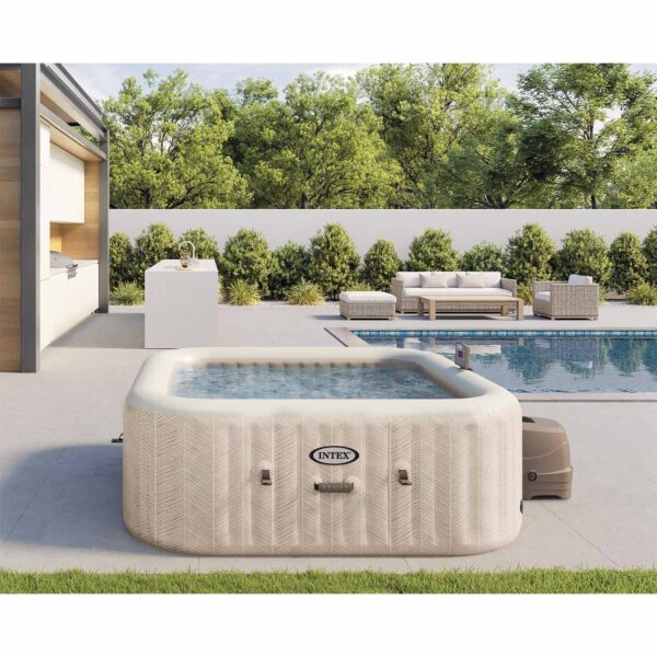 Pripučiama SPA su hidromasažu 6 asmenims INTEX 28472