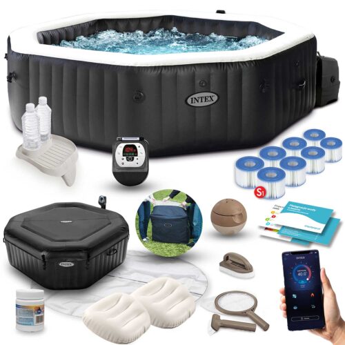 Pripučiama SPA su hidromasažu 6 asmenims, INTEX 28462 komplektas