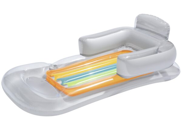 Pripučiamas čiužinys, fotelis, gultas 161 x 84 cm Bestway 43028 mėlynas
