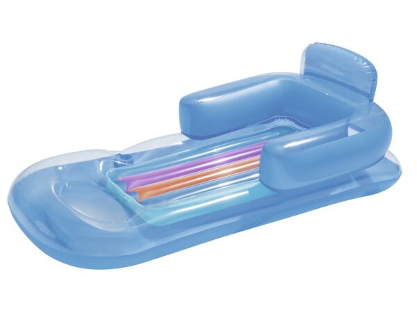Pripučiamas čiužinys, fotelis, gultas 161 x 84 cm Bestway 43028 mėlynas