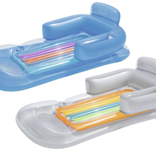 Pripučiamas čiužinys, fotelis, gultas 161 x 84 cm Bestway 43028 mėlynas