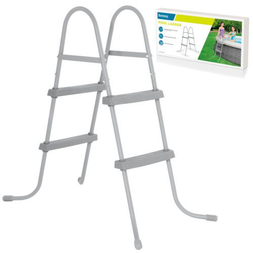Metalinės kopėčios baseinui 84 ​​cm Bestway 58430