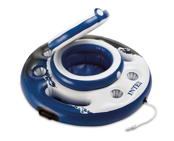Duża lodówka pływająca do basenu o średnicy 89 cm INTEX 56822 Didelis plaukiojantis šaldytuvas baseinui, kurio skersmuo 89 cm INTEX 56822