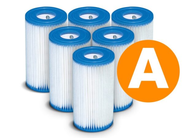 Siurblio filtrų komplektas A tipo, 6 vnt. INTEX 29000 x6
