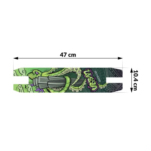 Grip-tape-papier-scierny-do-hulajnogi-Evo-Octopus-Hobby-gt-Hulajnogi-gt-Akcesoria-do-hulajnog-2 Gripą dengianti švitrinio popieriaus juosta „Evo“ paspirtukams – „Octopus“