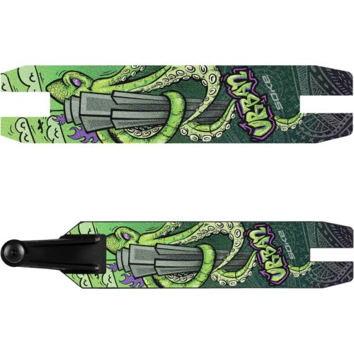 Grip tape papier ścierny do hulajnogi Evo - Octopus Gripą dengianti švitrinio popieriaus juosta „Evo“ paspirtukams – „Octopus“