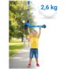 „Ricokids Jelly“ triratis balansinis paspirtukas vaikams, šviečiantis tamsoje – mėlynas