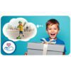 „Ricokids Jelly“ triratis balansinis paspirtukas vaikams, šviečiantis tamsoje – žalias