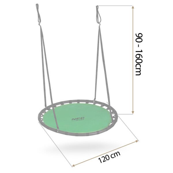„Neo-Sport Swingo“ 120 cm „Crown Nest“ sūpynės