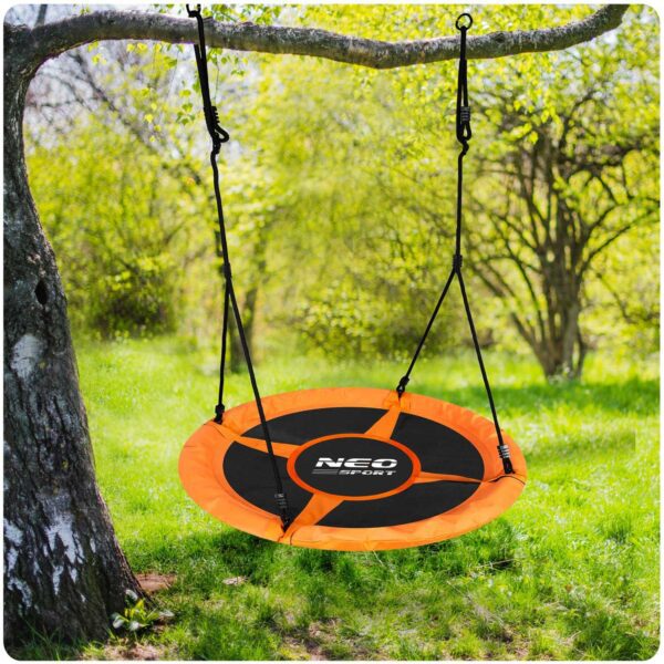 Swingo XXL „Crown Nest“ sūpynės, oranžinės, 95 cm