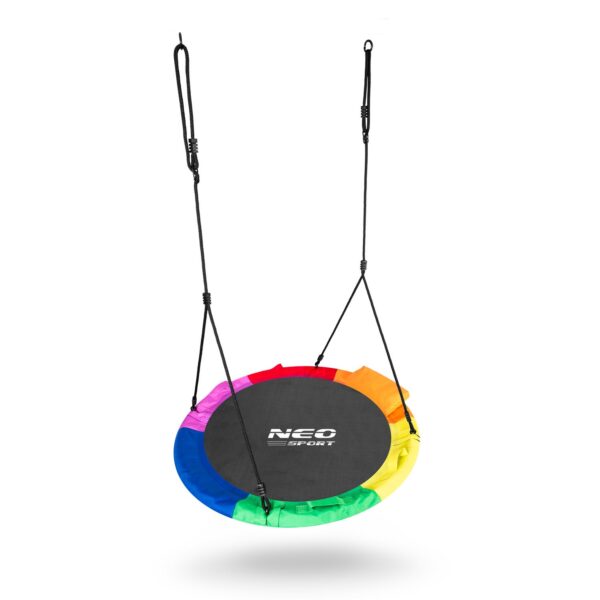 Swingo XXL įvairiaspalvės „Crown Nest“ sūpynės 110 cm