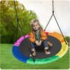 Swingo XXL įvairiaspalvės „Crown Nest“ sūpynės 110 cm