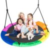 Swingo XXL įvairiaspalvės varnos lizdo sūpynės 120 cm