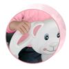 Ricokids 3 viename meškiuko kibirėlio sūpynės, rožinės