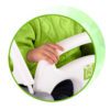 Ricokids 3 viename dramblio formos kibiro sūpynės, pilkos ir žalios spalvos