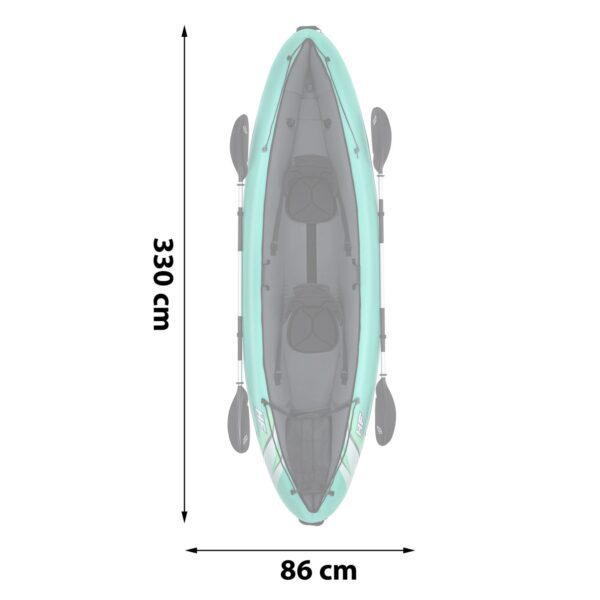 „Hydro-Force Ventura X2 Bestway 65052“ baidarė