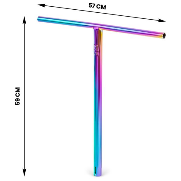 T formos „Soke“ vairas „Neochrome“ triukų paspirtukui 59 cm