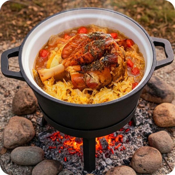 Kociolek-zeliwny-emaliowany-garnek-8l-stojacy-patelnia-grill-BD-480-348010-Ogrod-gt-Kociolki-zeliwne-8 Ketaus emaliuotas puodas 8 l pastatomas + grilio keptuvė BD-480 348010