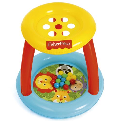 Fisher Price žaidimų aptvaras + Bestway kamuoliukai 93541