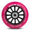 Paspirtuko ratukai 100 mm rubino spalvos 2 vnt.