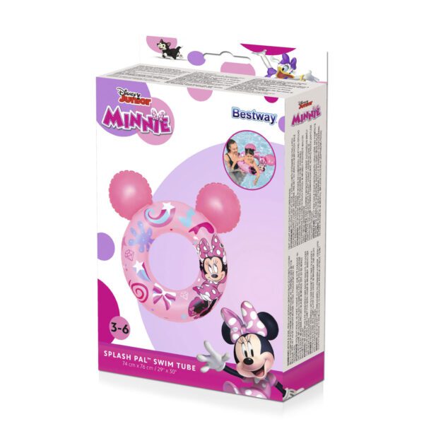 Plaukimo ratas „Minnie“, 76 cm, „Bestway 9102N“