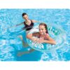 Plaukimo žiedas INTEX 59251 oranžinis, 91 cm skersmens, 3 spalvų