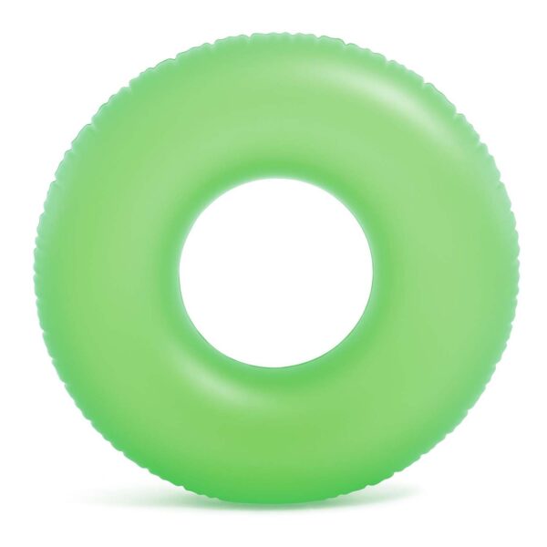 Neoninis plaukimo žiedas, 91 cm skersmens - 3 spalvos INTEX 59262 rožinis