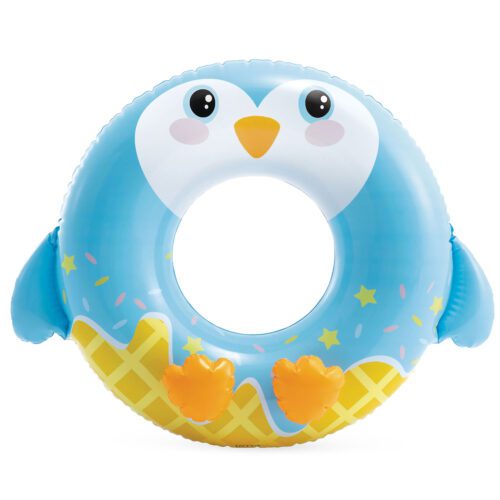 Koło do pływania Pingwin 81 cm INTEX 59266 Pingvinų plaukimo ratas 81 cm INTEX 59266