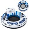 „Rapid Rider“ plaukimo ratas, 135 cm skersmens, 2 rankenos, „Bestway 43116“
