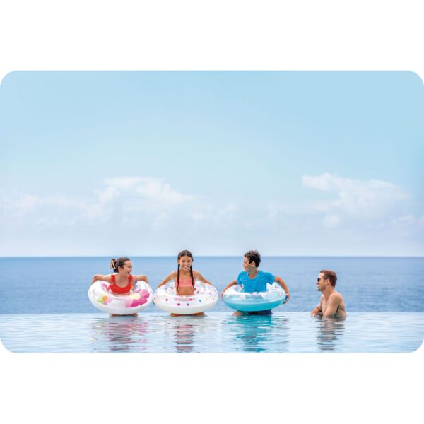Gėlių plaukimo ratas 81 cm INTEX 59259