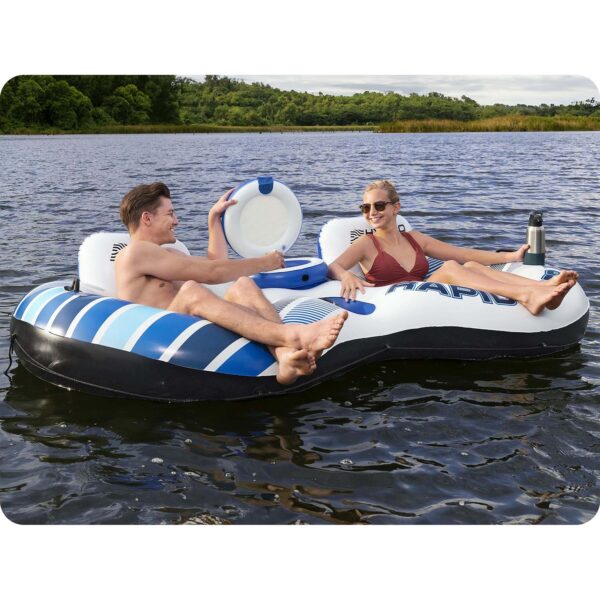 „Bestway 43113 Rapid Rider“ dvigubo čiužinio plaukimo ratas