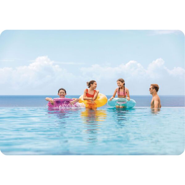Oranžinis plaukimo ratas 76 cm INTEX 59260