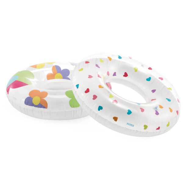 Širdies formos plaukimo ratas 81 cm INTEX 59259
