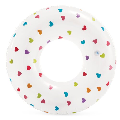 Koło do pływania serca 81 cm INTEX 59259 Širdies formos plaukimo ratas 81 cm INTEX 59259