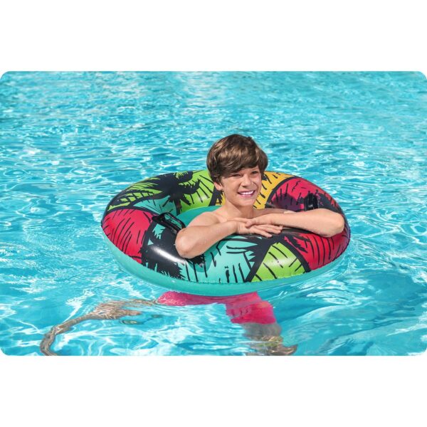 Turkio spalvos plaukimo ratas, 91 cm, „Bestway 36350“
