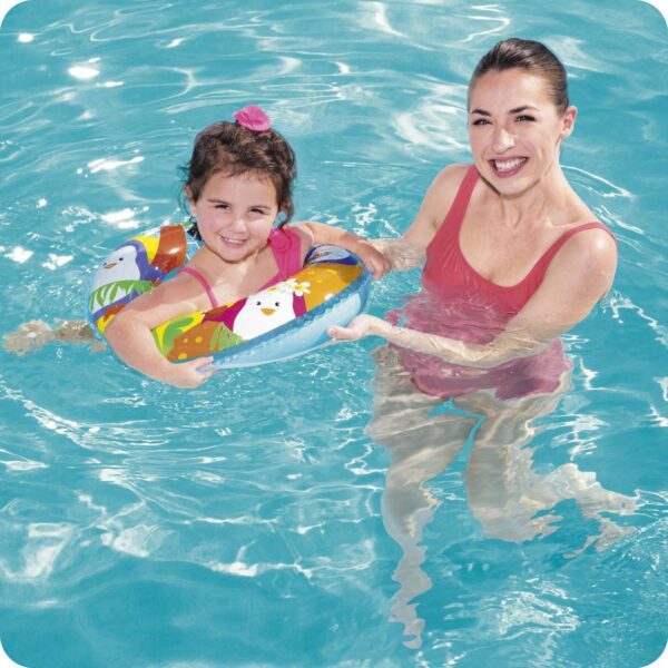 Paplūdimio ratas maudynėms „Sea Adventures“ vaikams „Bestway 36113 undinės“