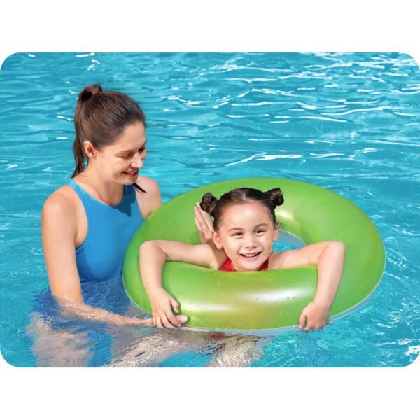 Vaikų paplūdimio maudymosi ratas 76 cm Bestway 36024 oranžinis