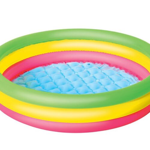 Spalvingas pripučiamas baseinas 102 x 25 cm Bestway 51104