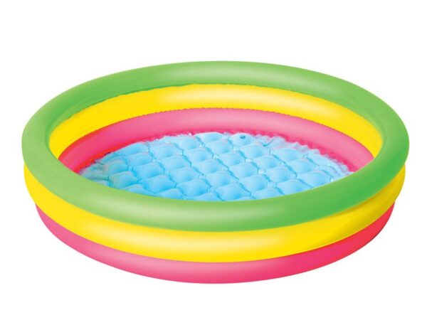 Spalvingas pripučiamas baseinas 102 x 25 cm Bestway 51104