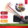 40 cm 45 l Zongshen 141cc benzininė vejapjovė + Humberg HM-600 alyva